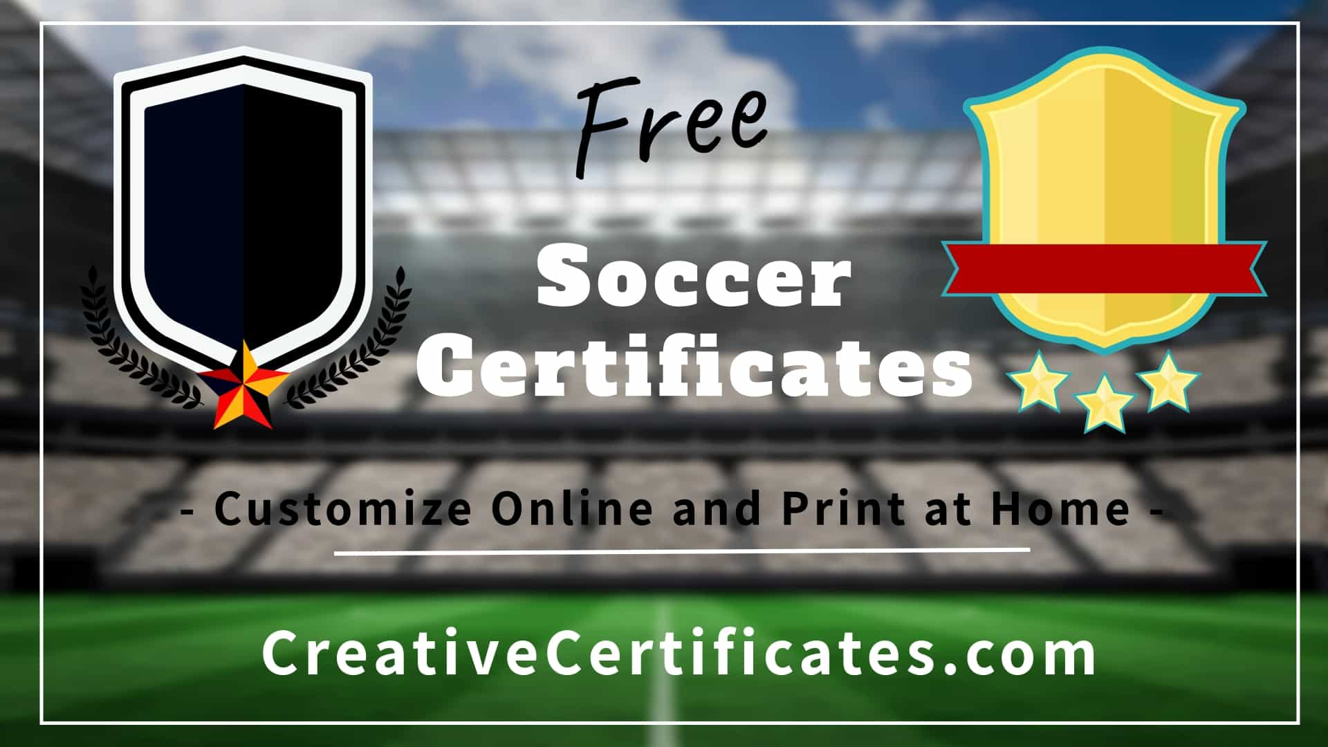 Free Editable Soccer Certificates - Customize Online regarding Free Printable Soccer Certificate Templates