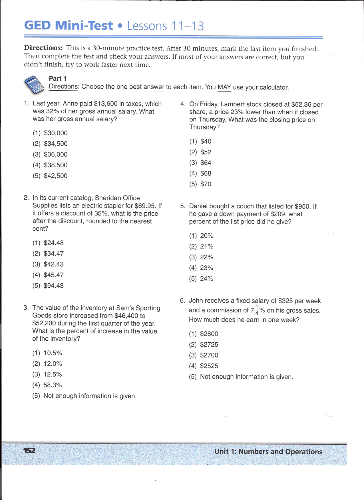 Free Ged Worksheets With Answers - Saferbrowser Image Search throughout Free Printable Ged Worksheets