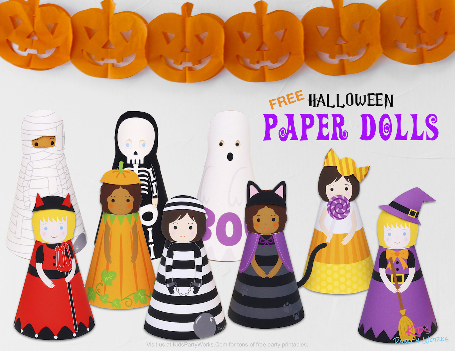 Free Halloween Printables pertaining to Free Printable Halloween Decorations