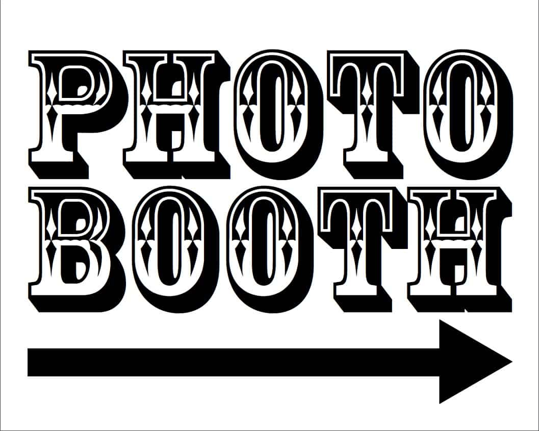 Free Photo Booth Printables For Your Wedding | Photo Booth Rocks for Selfie Station Free Printable