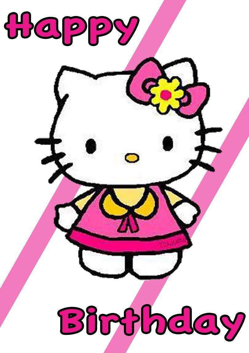 Free Printable Birthday Cards For Girls | Quick &amp;amp; Easy within Hello Kitty Birthday Card Printable Free