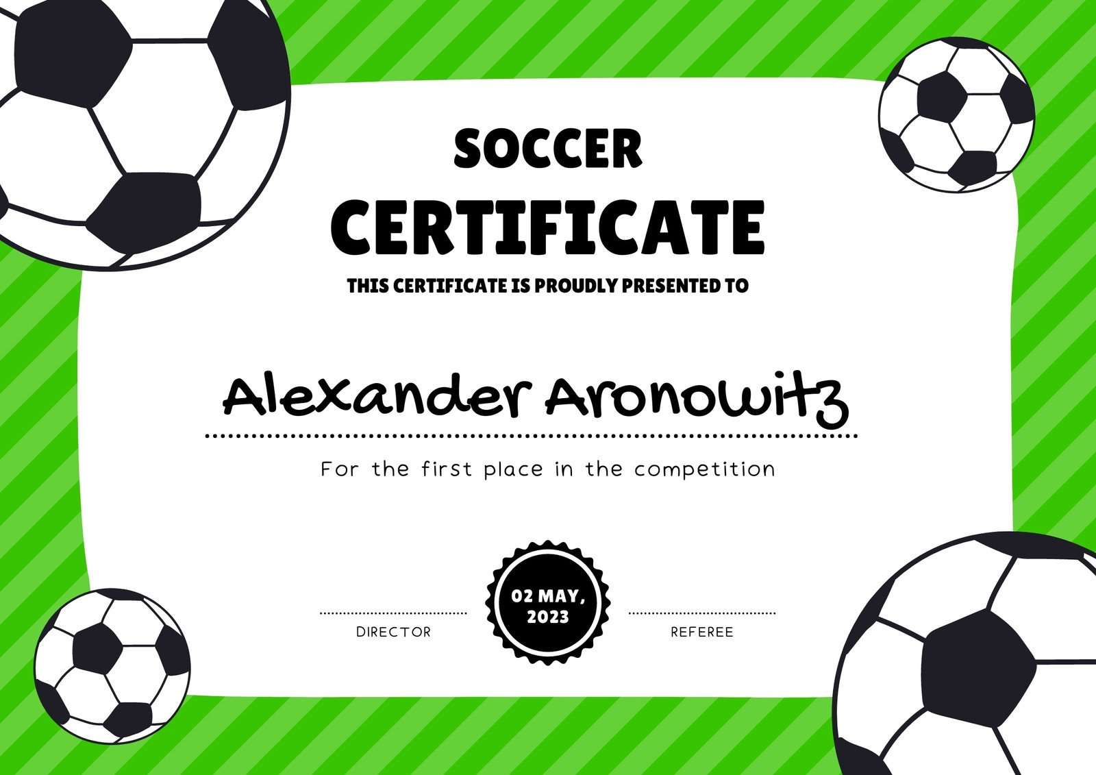 Free Printable, Customizable Sport Certificate Templates | Canva inside Sports Certificate Templates Free Printable