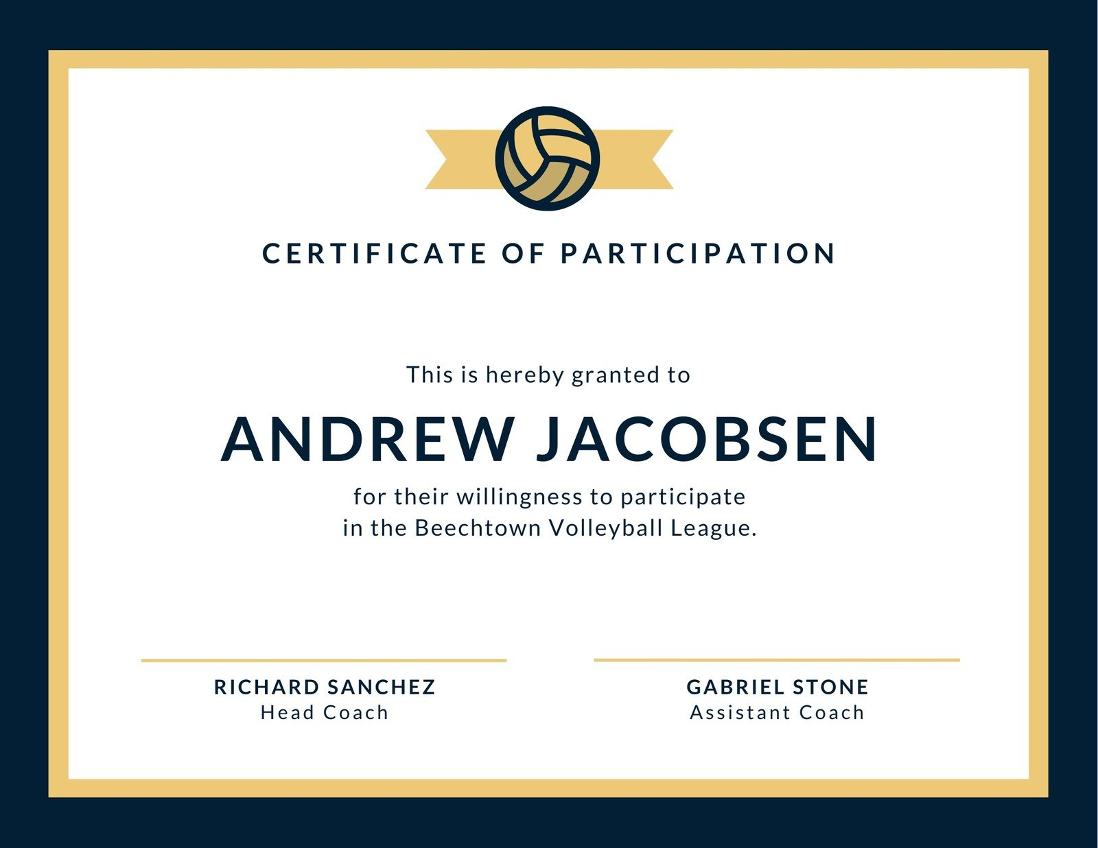 Free Printable, Customizable Sport Certificate Templates | Canva with Sports Certificate Templates Free Printable