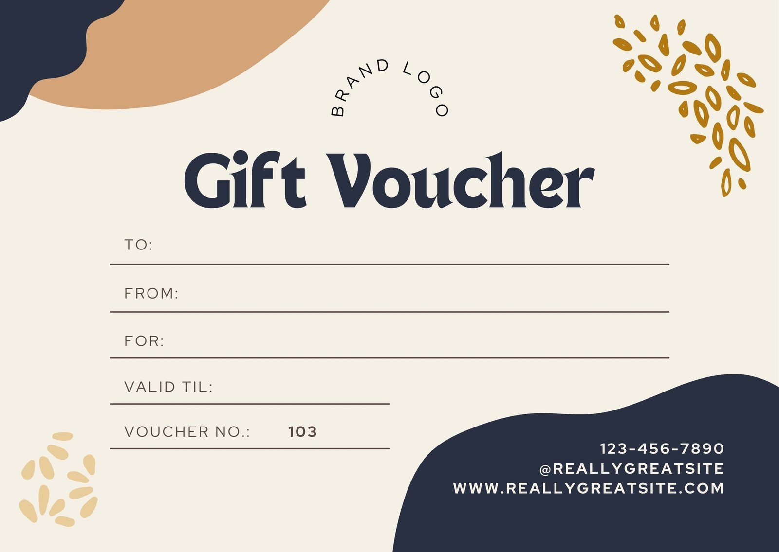 Free, Printable Gift Certificate Templates To Customize | Canva pertaining to Free Printable Gift Vouchers UK