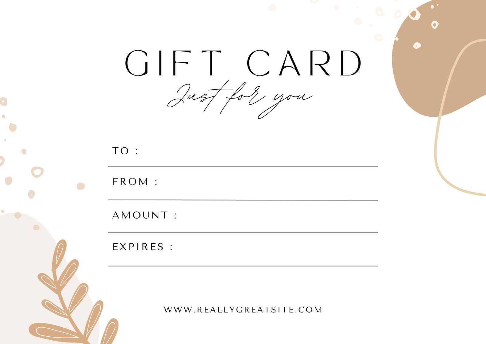 Free, Printable Gift Certificate Templates To Customize | Canva throughout Free Printable Photography Gift Certificate Template