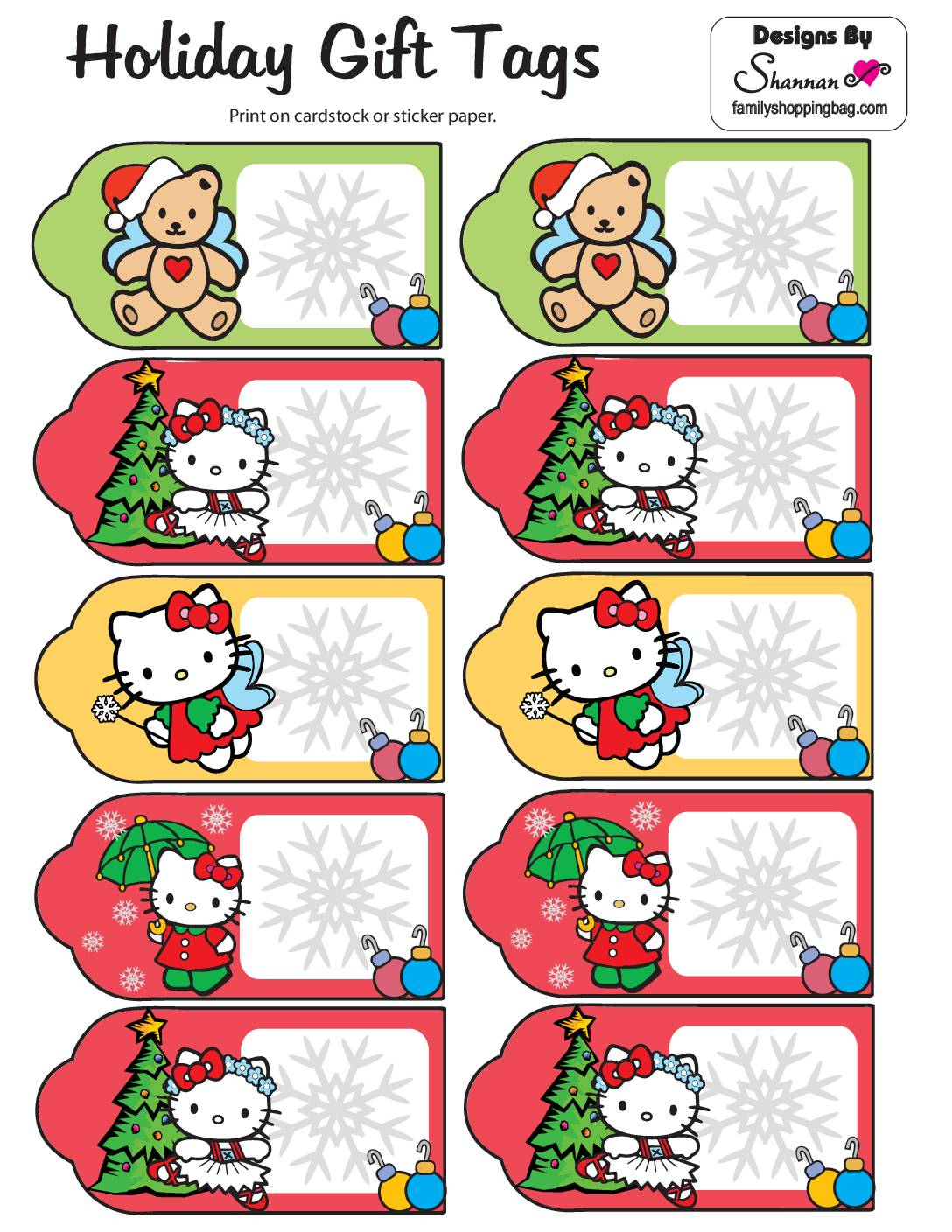 Free Printable Hello Kitty Coloring Pages And More | Lil Shannie within Hello Kitty Labels Printable Free