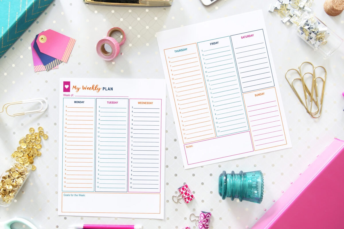 Free Printable Library | 65+ Free Printables To Organize Your Life pertaining to Free Printables Organization