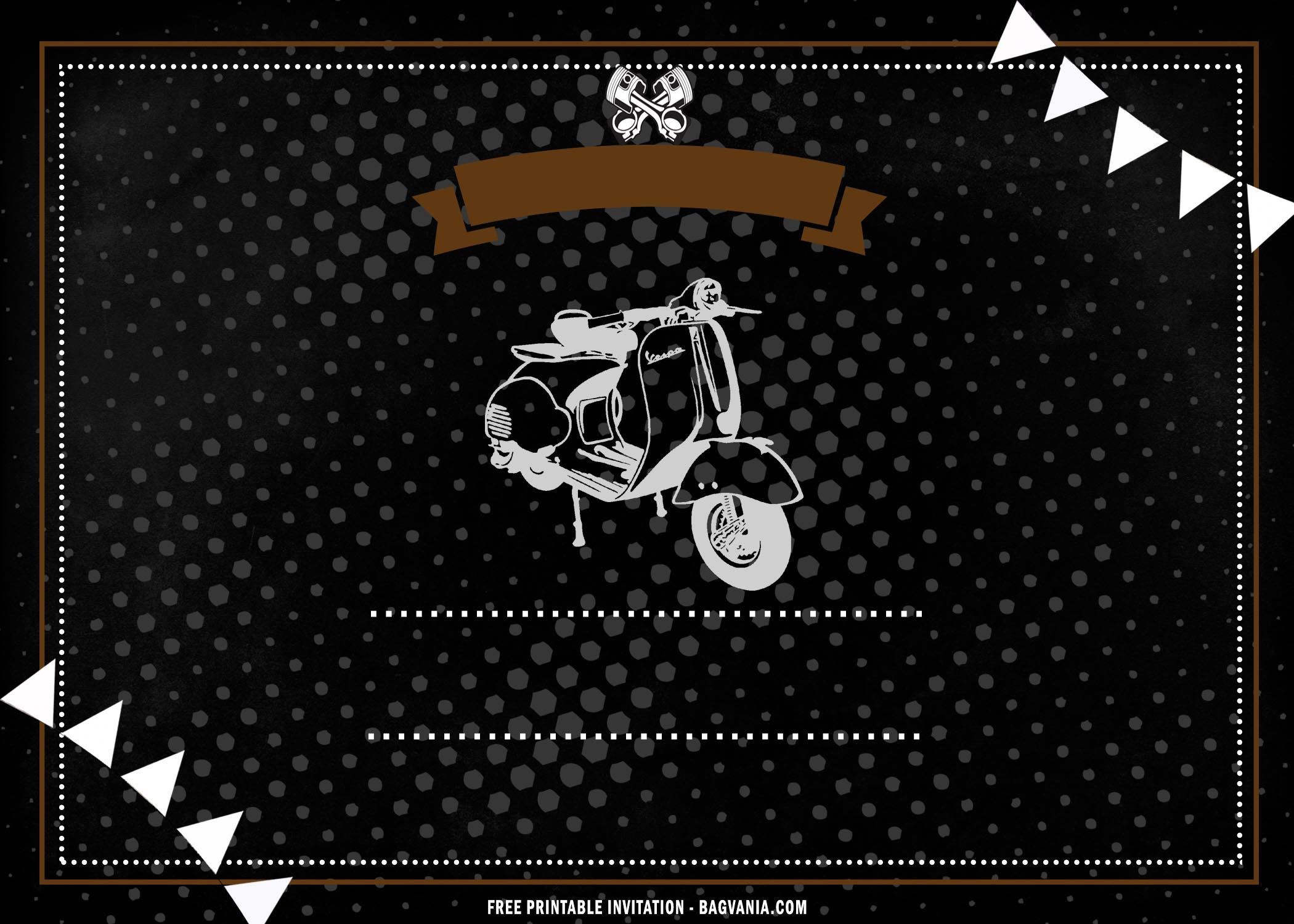 Free Printable) - Motorcycle Birthday Invitation Templates | Kids with regard to Motorcycle Invitations Free Printable