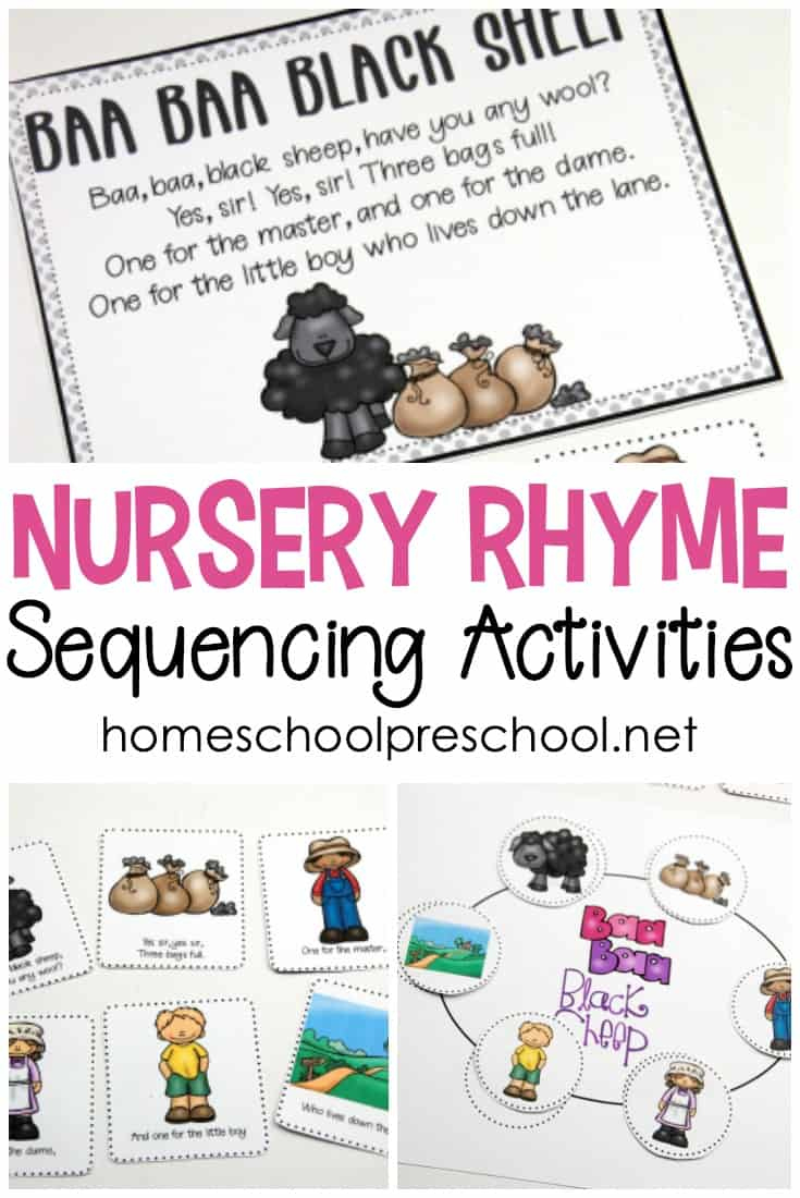 Free Printable Nursery Rhyme Sequencing Cards And Posters regarding Free Printable Nursery Rhymes