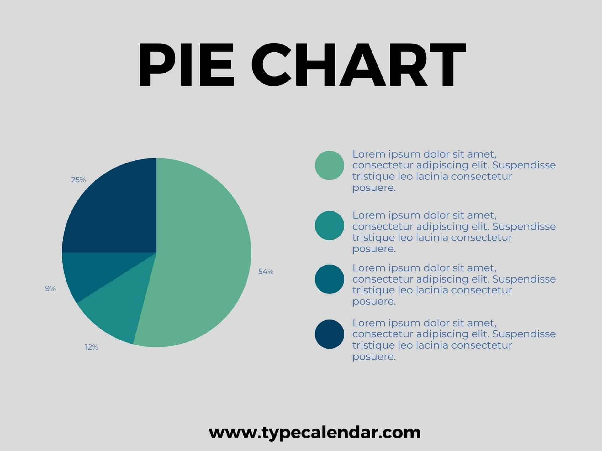 Free Printable Pie Chart Templates [Excel, Pdf, Word] Maker throughout Free Printable Pie Chart