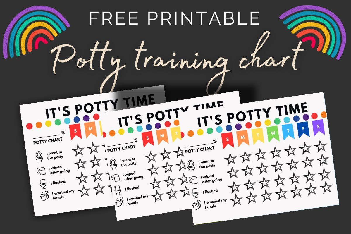 Free Printable Potty Training Chart For Toddlers within Free Printable Potty Training Books For Toddlers