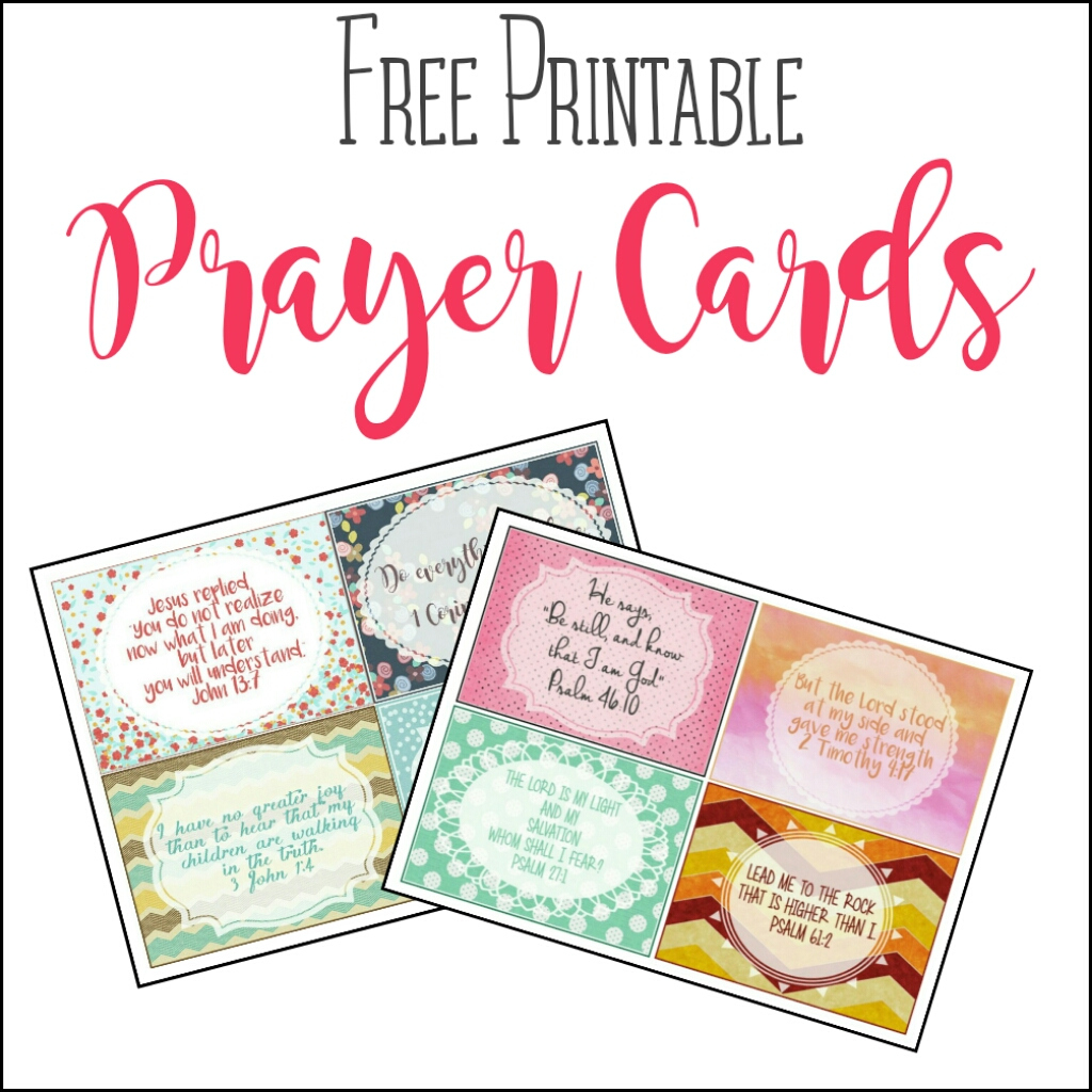 Free Printable Prayer Cards – Angela Tyler inside Free Printable Prayer Cards