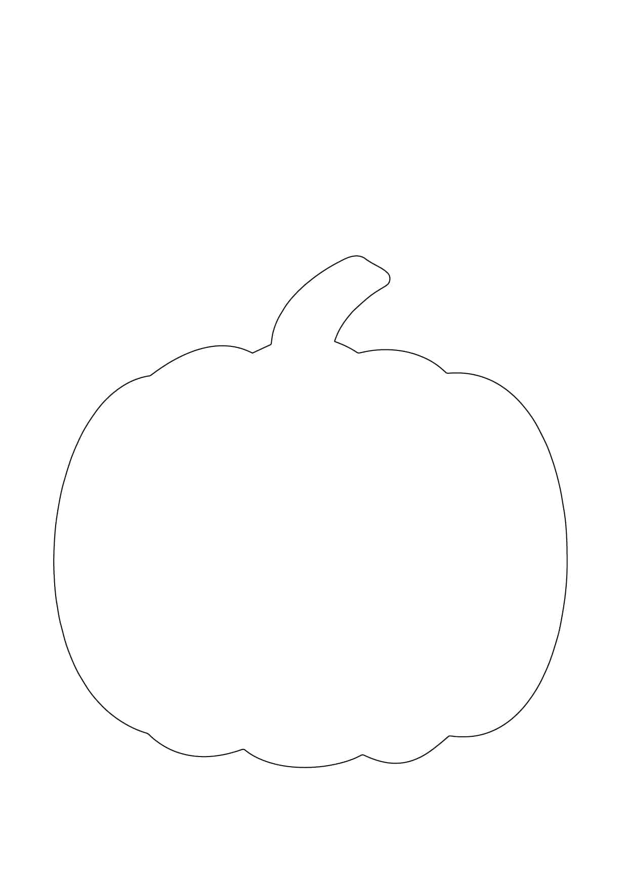 Free Printable Pumpkin Templates - Emma Owl with regard to Pumpkin Shape Template Printable Free