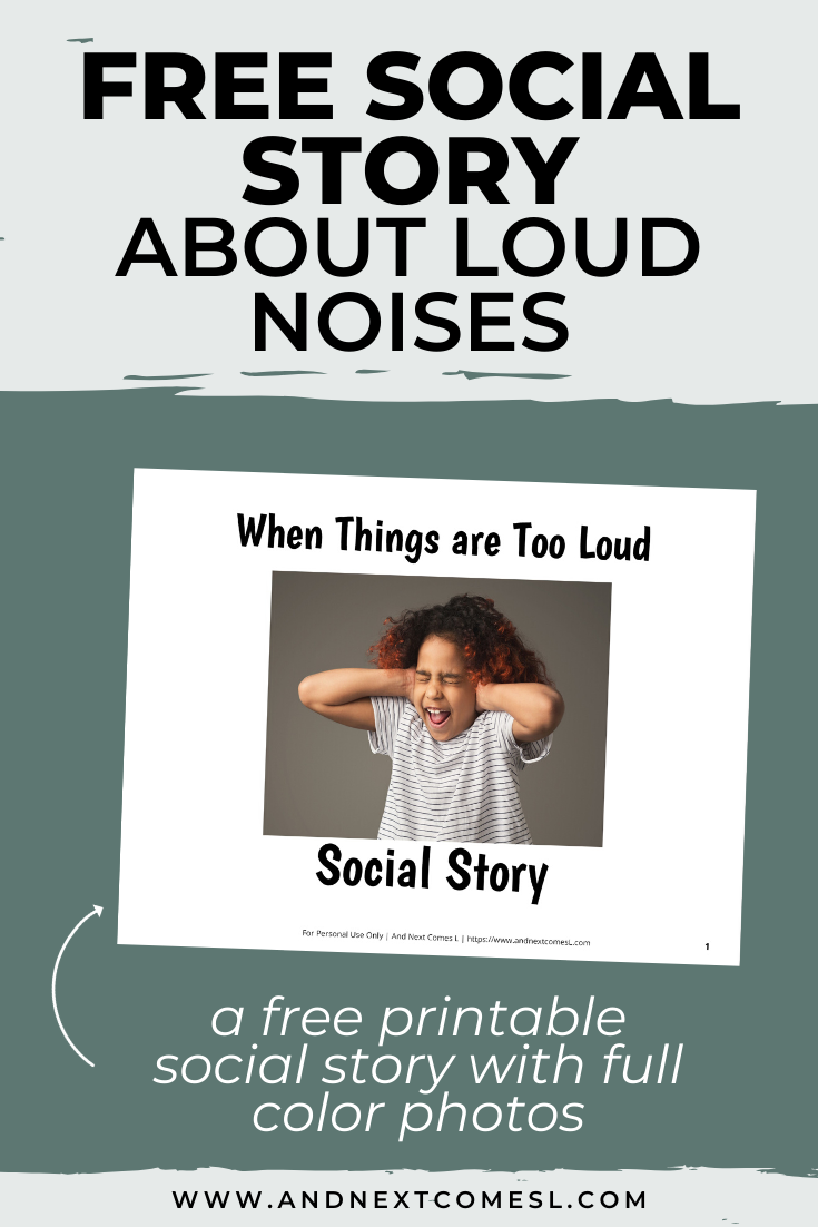 Free Printable Social Story About Coping With Loud Noises | And in Free Printable Sensory Stories