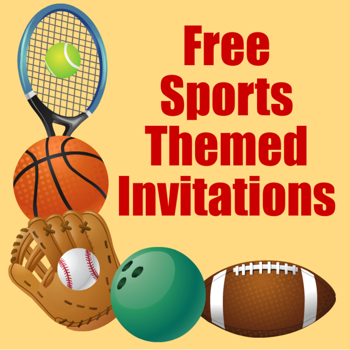 Free Printable Sports Birthday Party Invitations Templates - Hubpages inside Free Printable Sports Birthday Invitation Templates