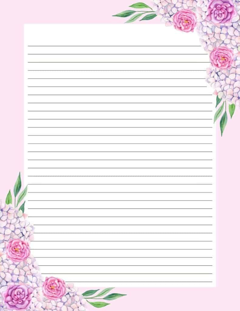 Free Printable Spring Stationery - Healthy And Lovin&amp;#039; It | Free with regard to Free Printable Spring Stationery