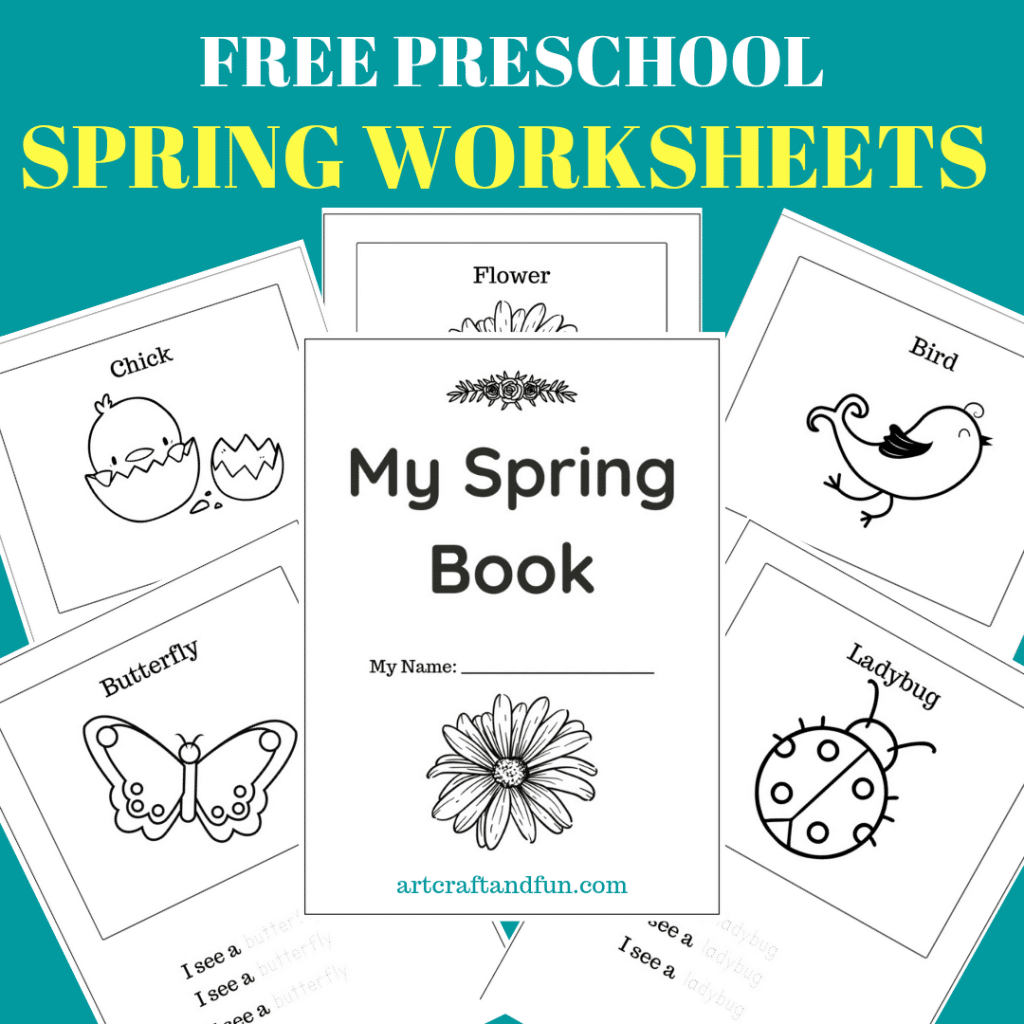 Free Printable Spring Worksheets For Preschoolers - with Free Printable Spring Worksheets for Kindergarten