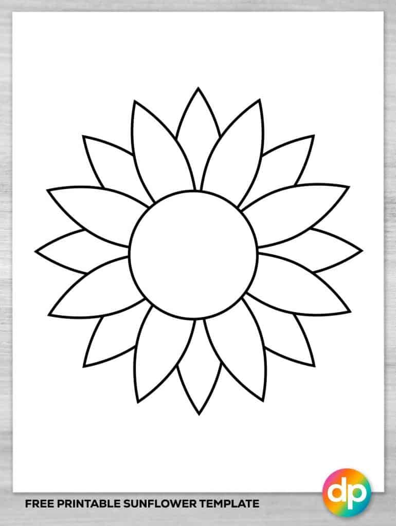 Free Printable Sunflower Template | Sunflower Template, String Art throughout Free Printable Sunflower Template