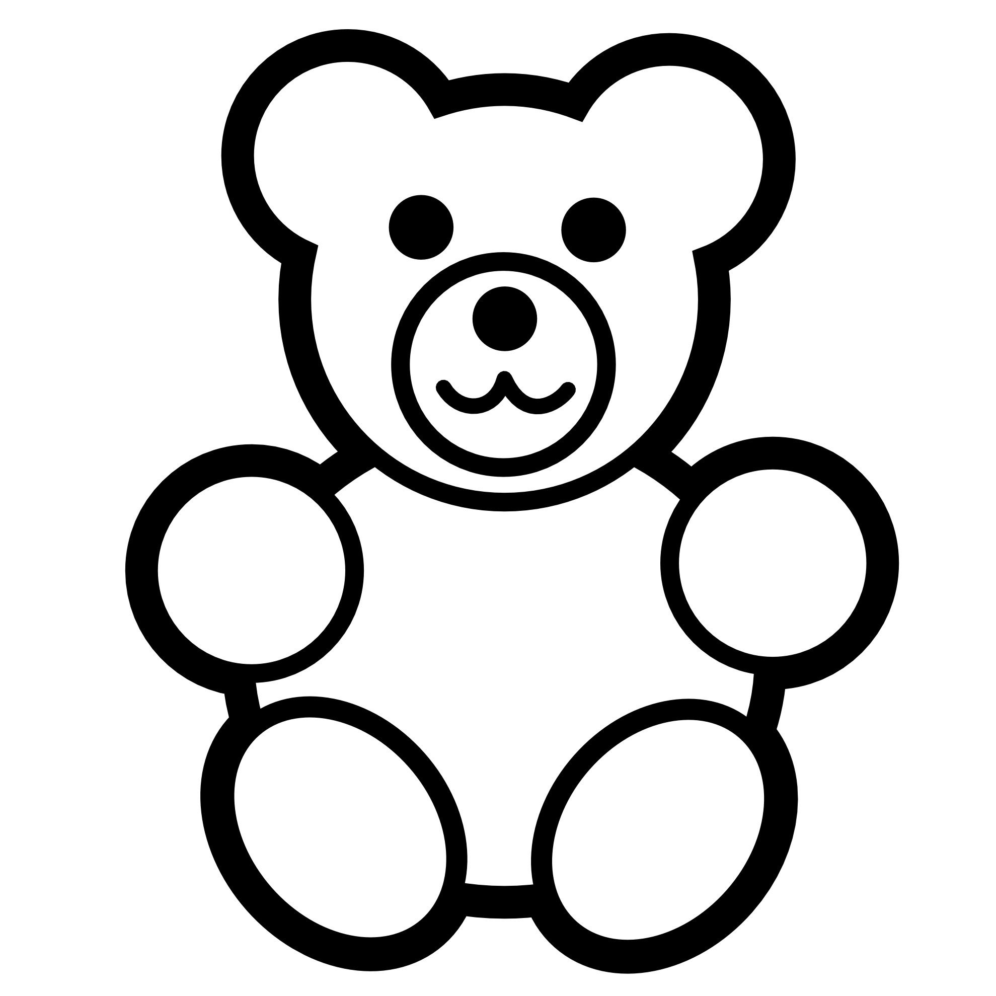 Free Printable Teddy Bear Coloring Pages For Kids in Teddy Bear Coloring Pages Free Printable