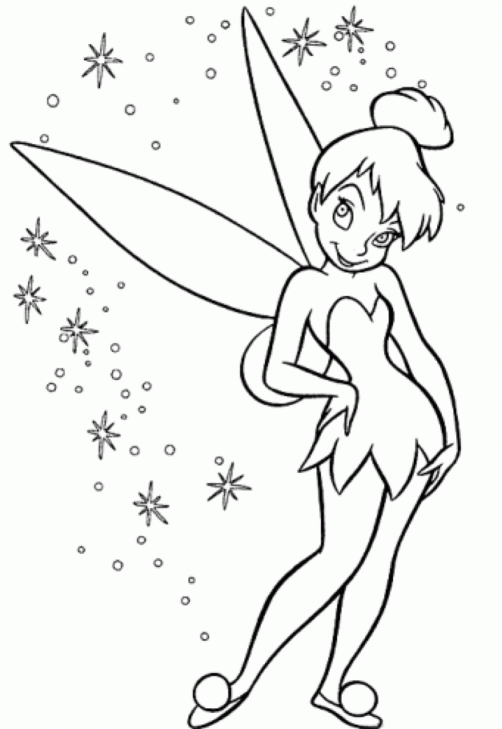 Free Printable Tinkerbell Coloring Pages For Kids | Tinkerbell inside Tinkerbell Coloring Pages Printable Free