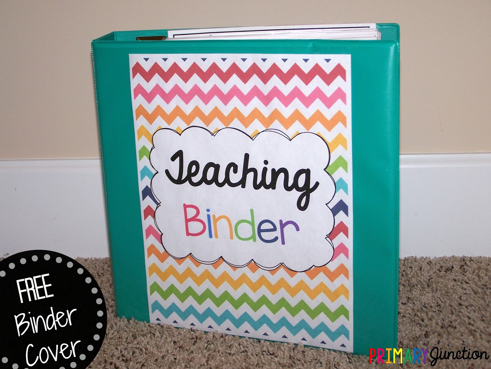 Free Teacher Binder Cover | Primary Junction with regard to Free Printable Teacher Binder Covers