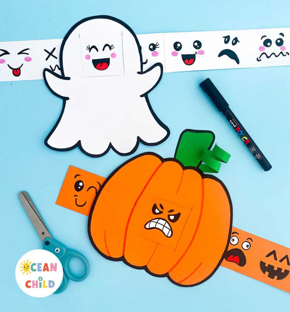 Fun Halloween Craft That Will Make You Giggle, Free Printable pertaining to Free Printable Halloween Paper Crafts