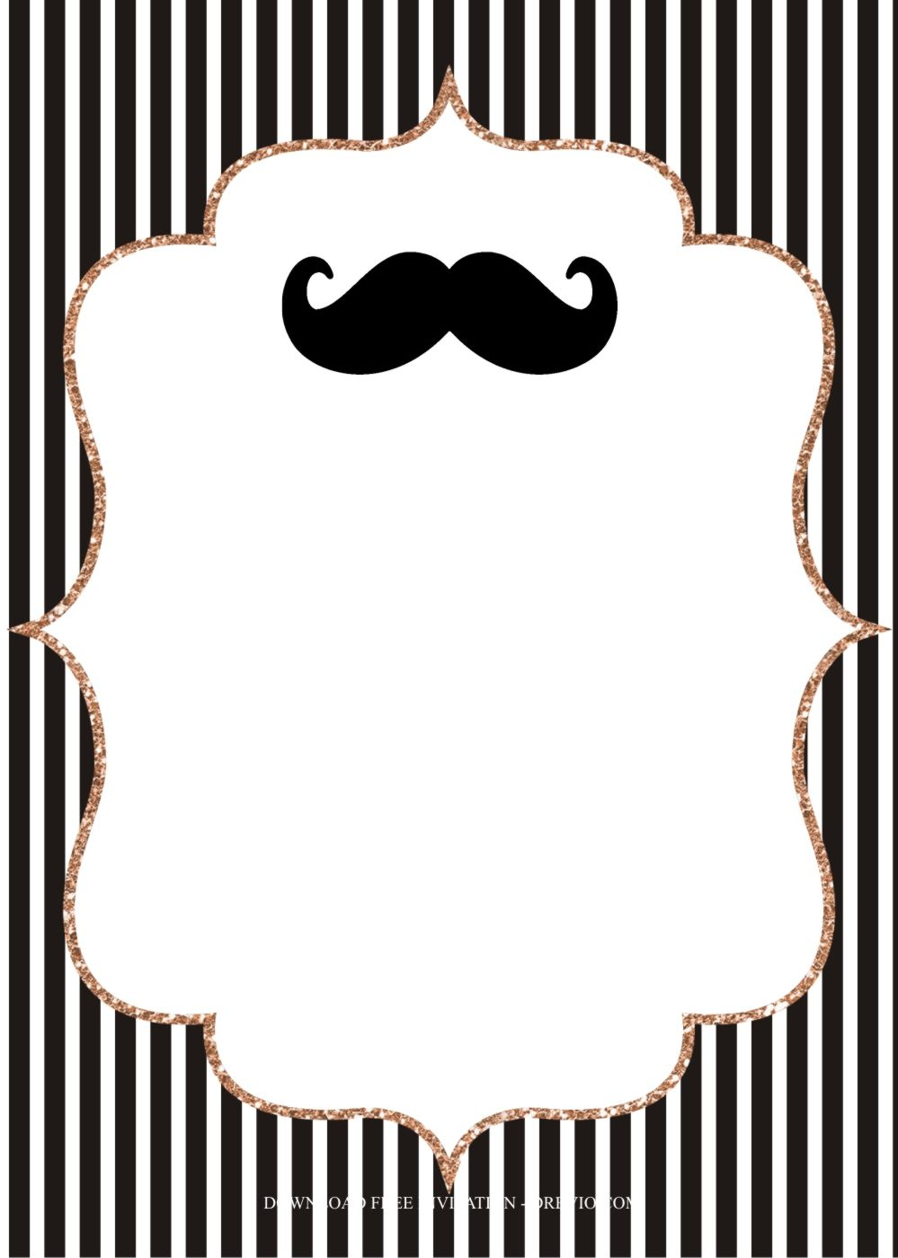 Funny Little Man Mustache-Themed Birthday Party Ideas | Birthday for Free Printable Mustache Invitations