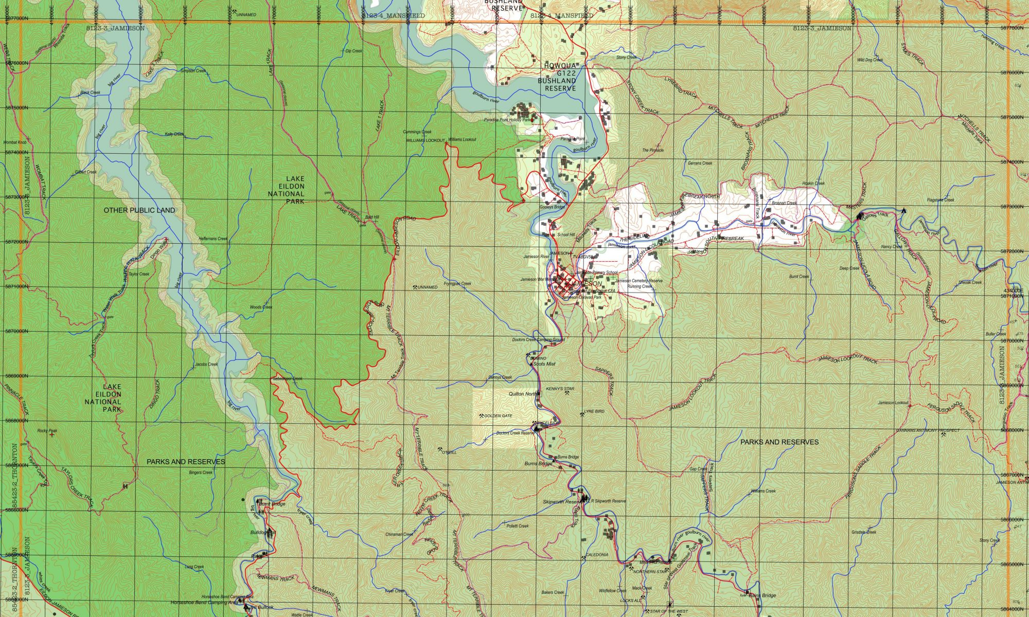 Getlost Maps – Free Topographic Maps Of Australia within Free Printable Topo Maps