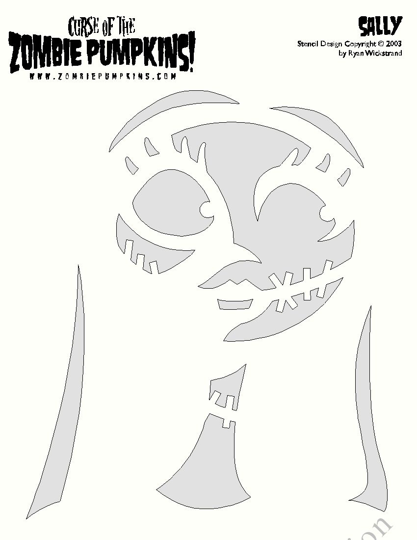 Google Image Result For Http://Pumpkin-Contest for Jack Skellington And Sally Pumpkin Stencils Free Printable