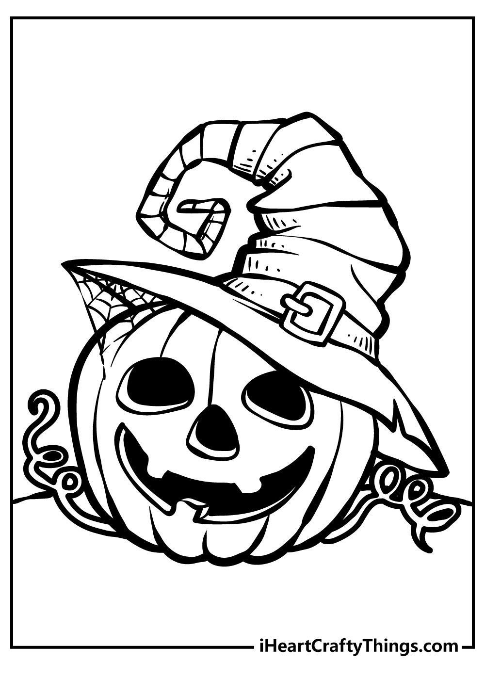 Halloween Coloring Pages (100% Free Printables) pertaining to Free Printable Halloween Coloring Pages