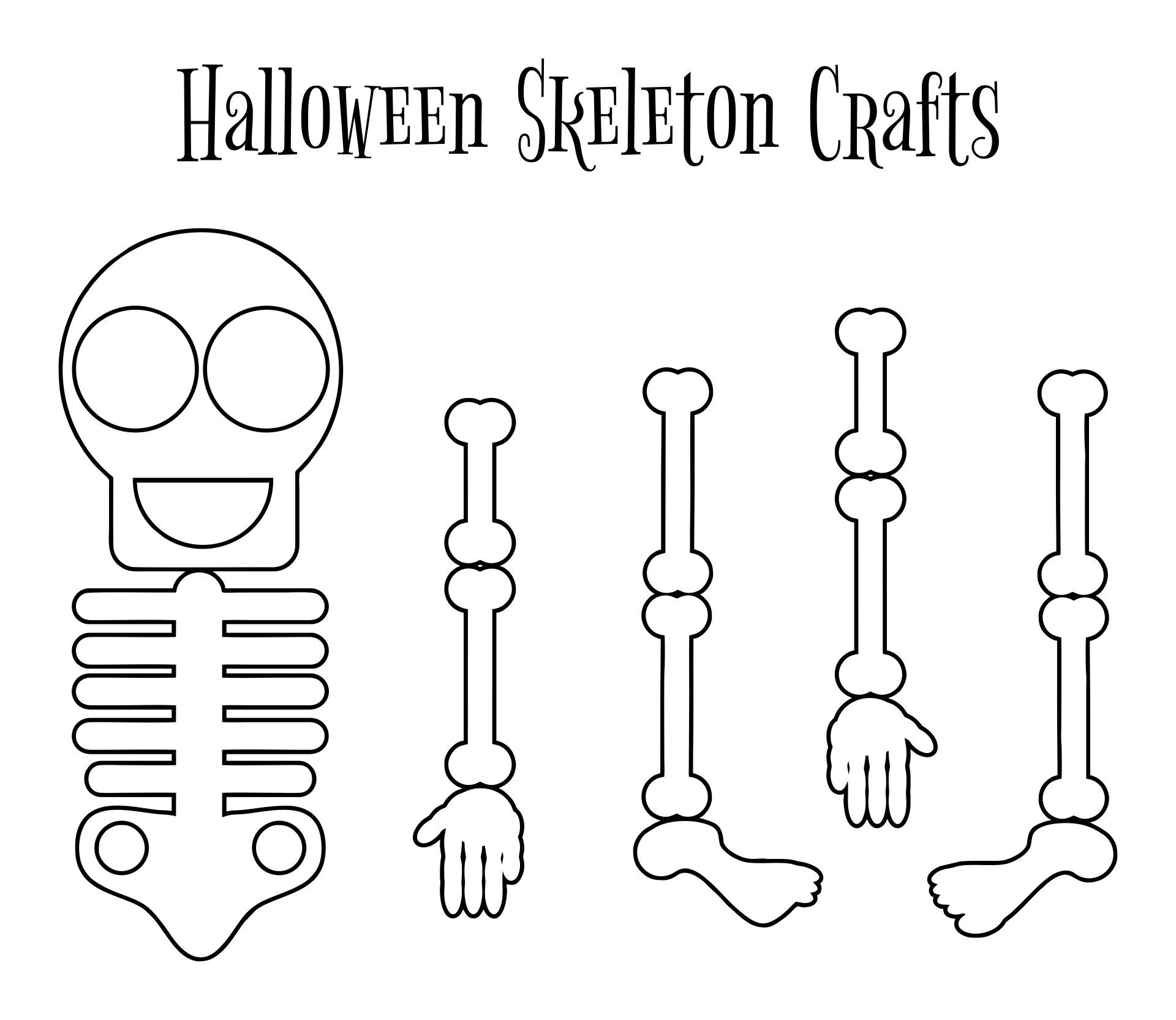 Halloween Paper Crafts - 15 Free Pdf Printables | Printablee with regard to Free Printable Halloween Paper Crafts