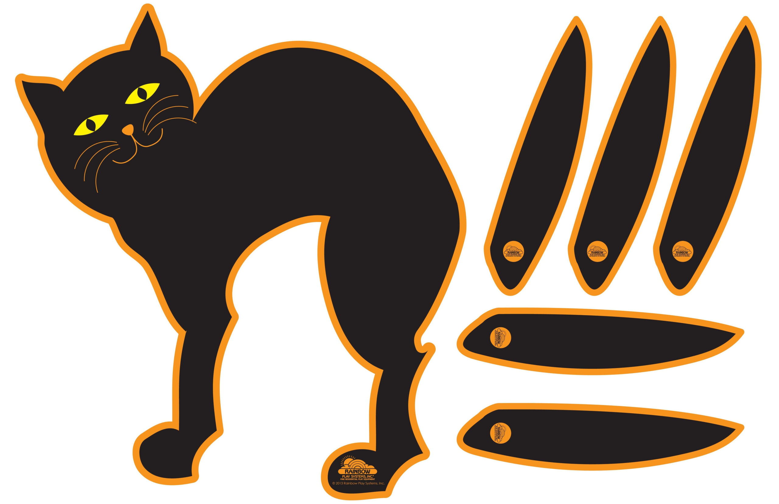 Halloween Pin The Tail Game Ad Large Groups And Small Groups Alike with Free Printable Pin the Tail on the Cat