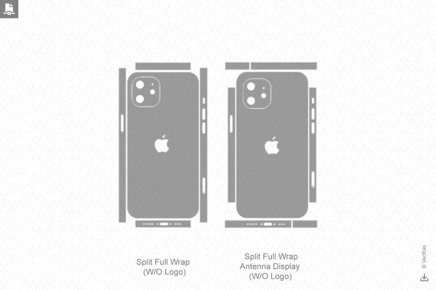 Iphone 12 2020 Skin Template Vector intended for Free Printable Iphone Skins