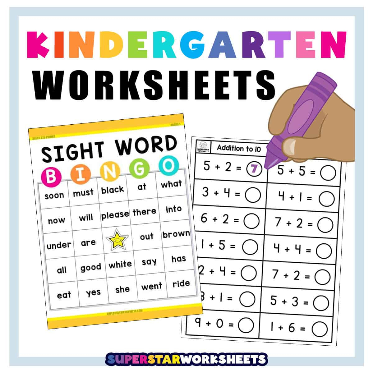 Kindergarten Worksheets - Superstar Worksheets intended for Free Printable Worksheets for Kindergarten Teachers