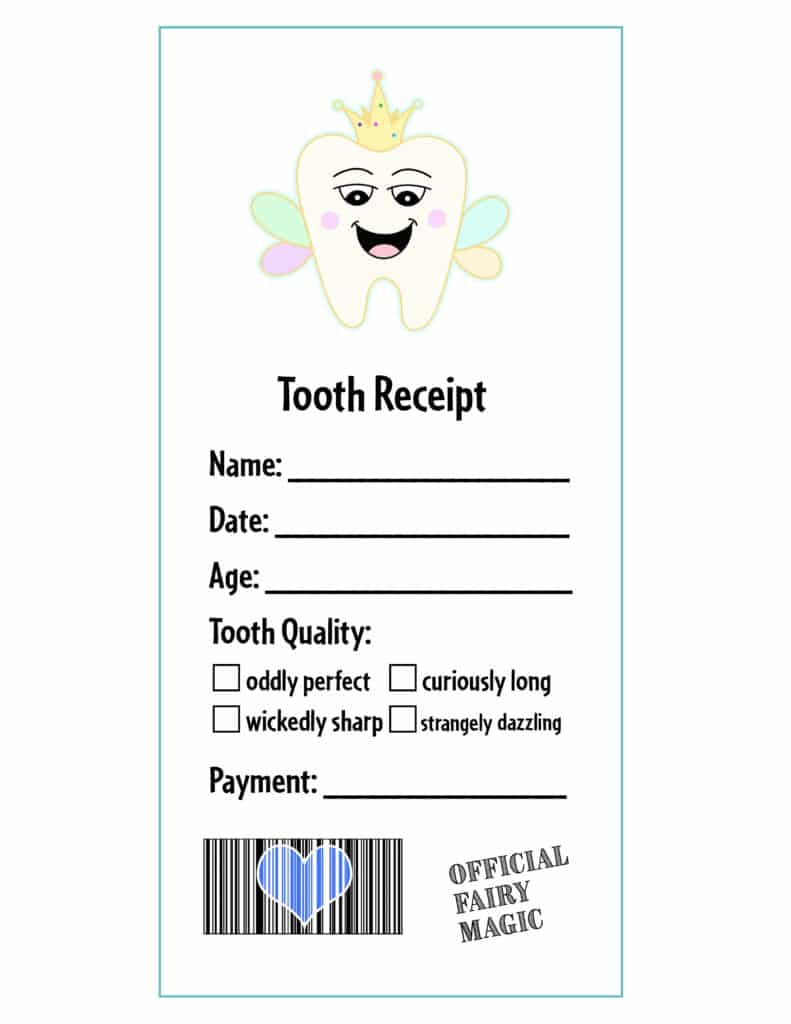 Letter From The Tooth Fairy Free Printable! ⋆ The Hollydog Blog pertaining to Free Printable Tooth Fairy Pictures