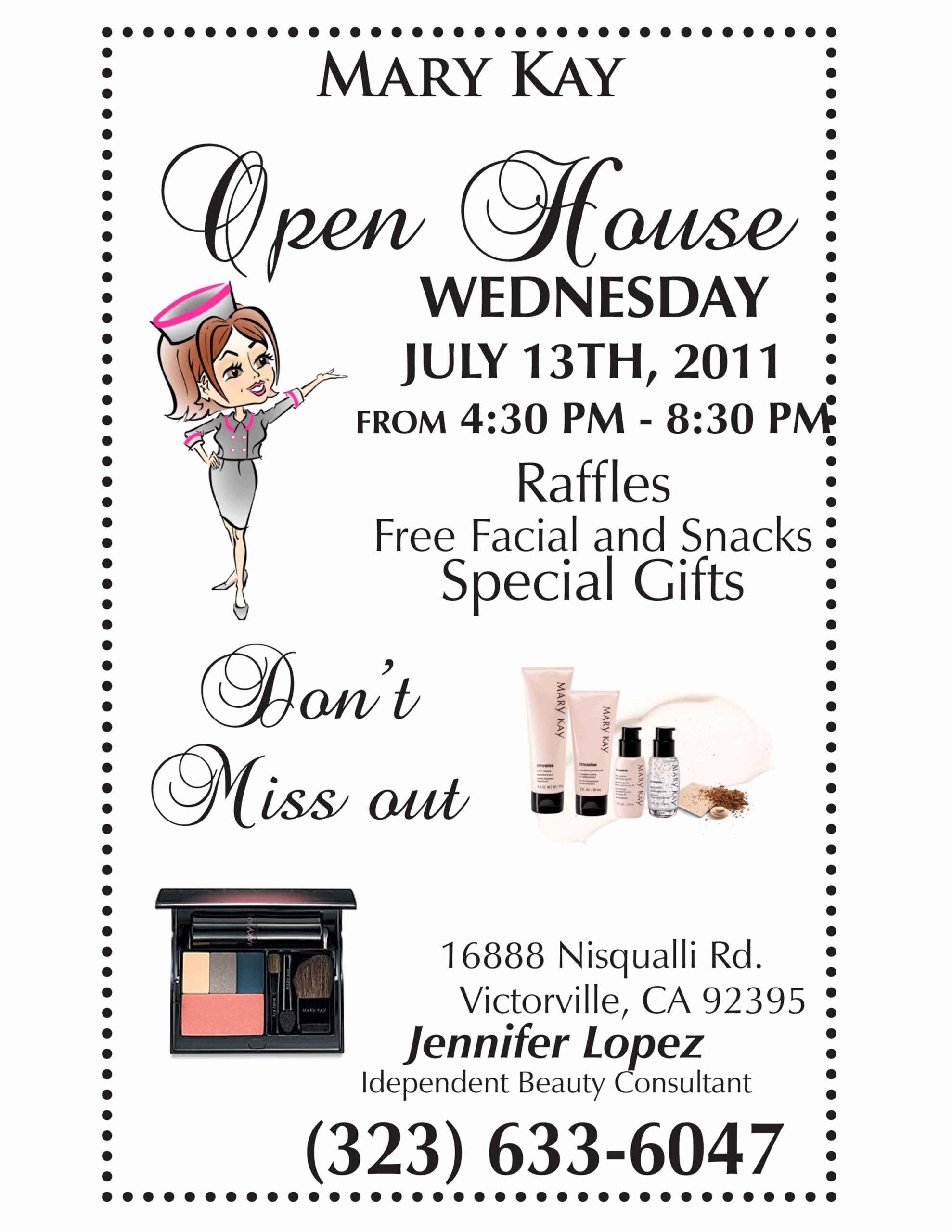 Mary Kay Party Invitation Templates Luxury Mary Kay Open House with Mary Kay Invites Printable Free