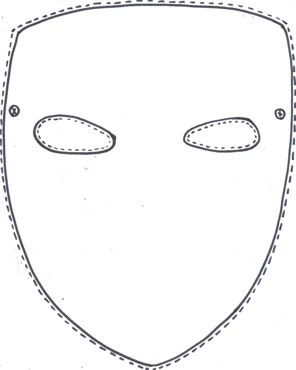 Mask Template - Diy Masquerade Mask intended for Free Printable Paper Masks