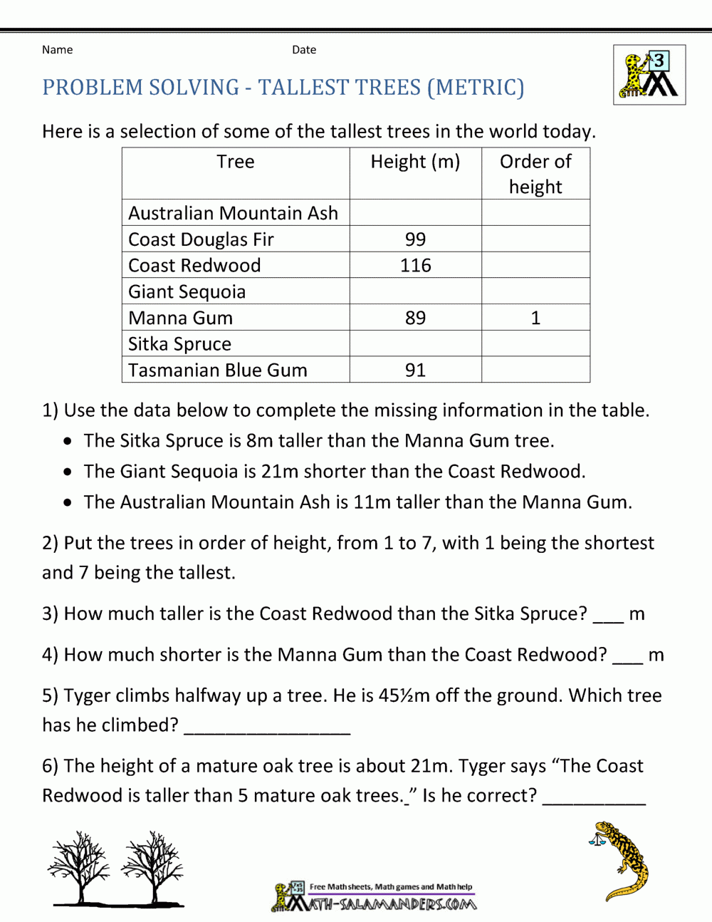 Math Word Problems For Kids inside Free Printable Math Word Problems