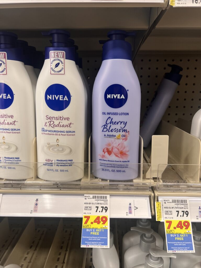 Nivea Body Lotion As Low As $3.66! - Kroger Krazy in Free Printable Nivea Coupons