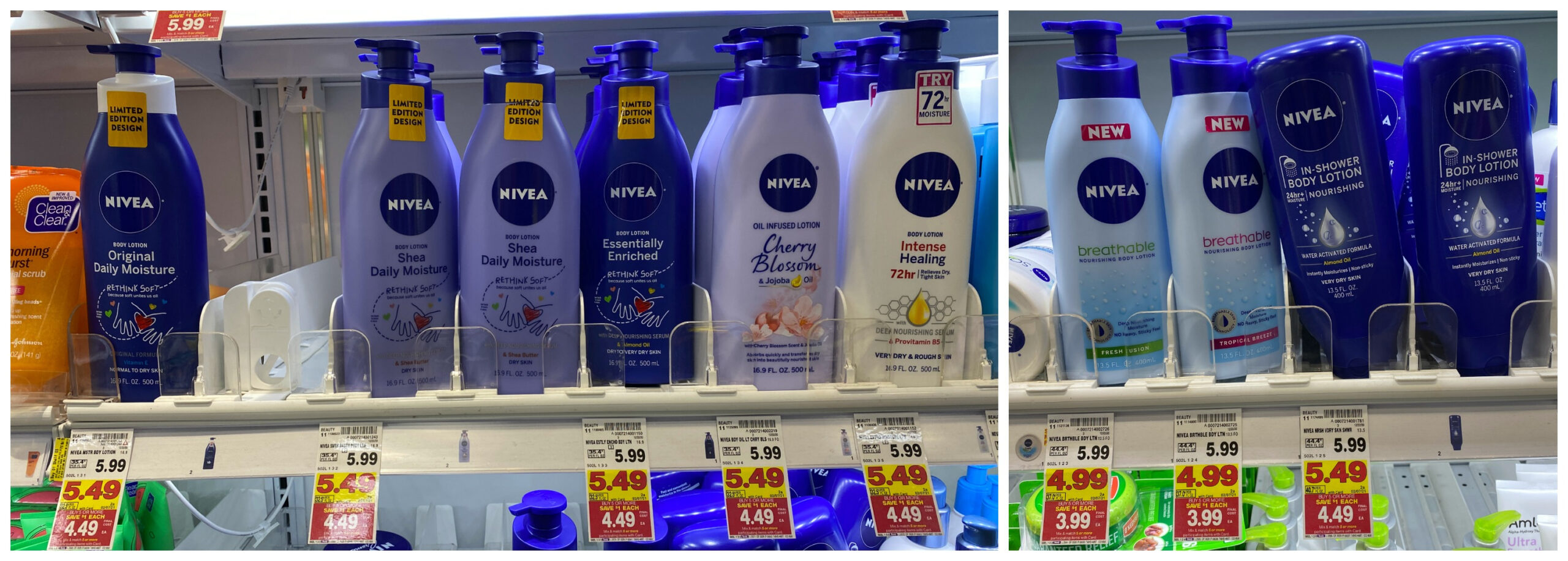 Nivea Breathable Lotion Is Free + $1.01 Money Maker At Kroger in Free Printable Nivea Coupons