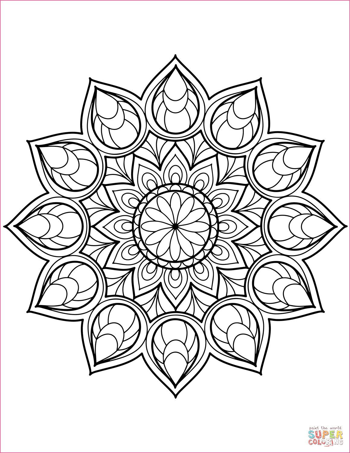 Ornamente Vorlagen Kostenlos Download | Mandala Coloring Pages throughout Free Printable Mandalas