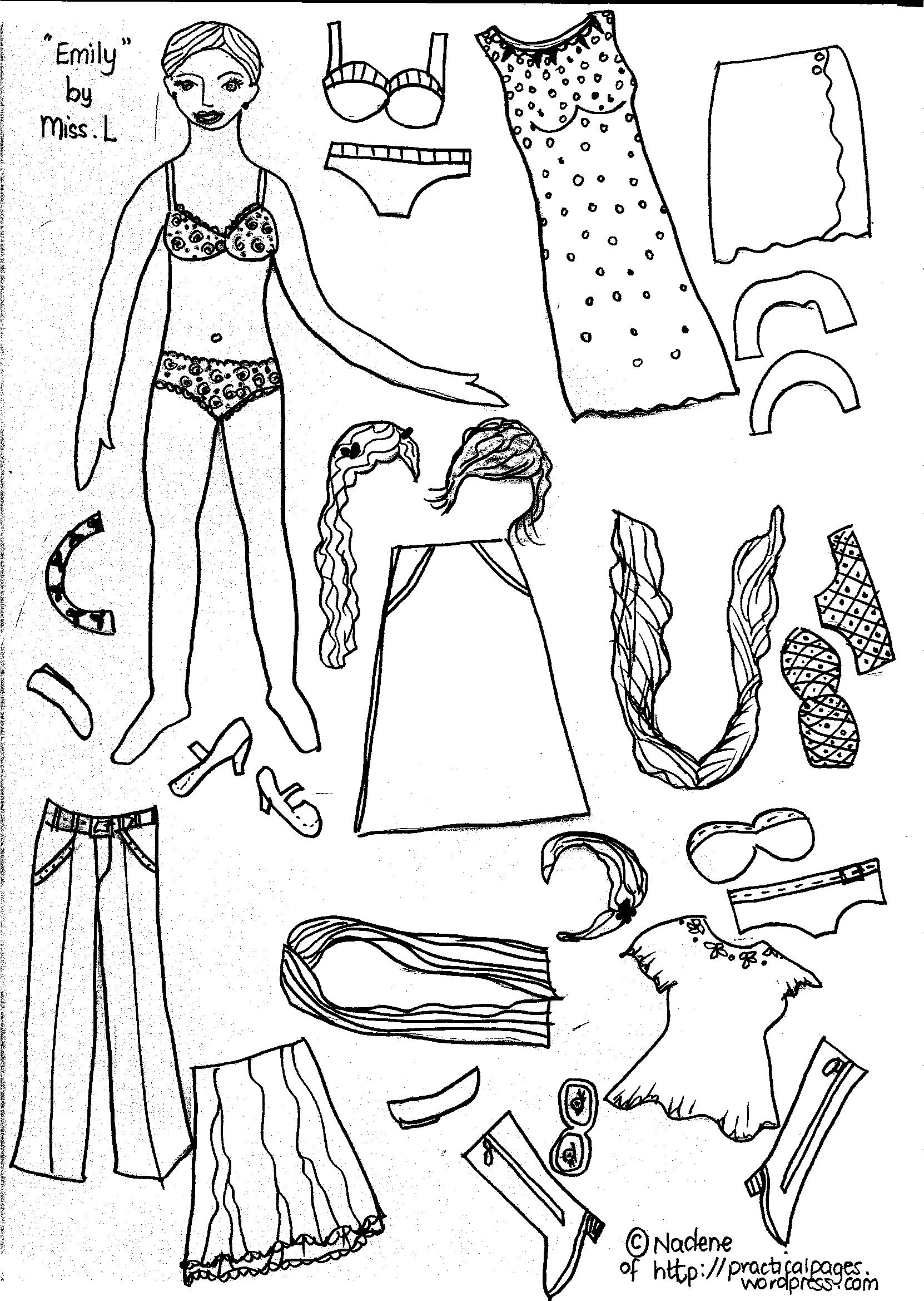 Paper Dolls | Practical Pages pertaining to Free Printable Paper Dolls From Around the World