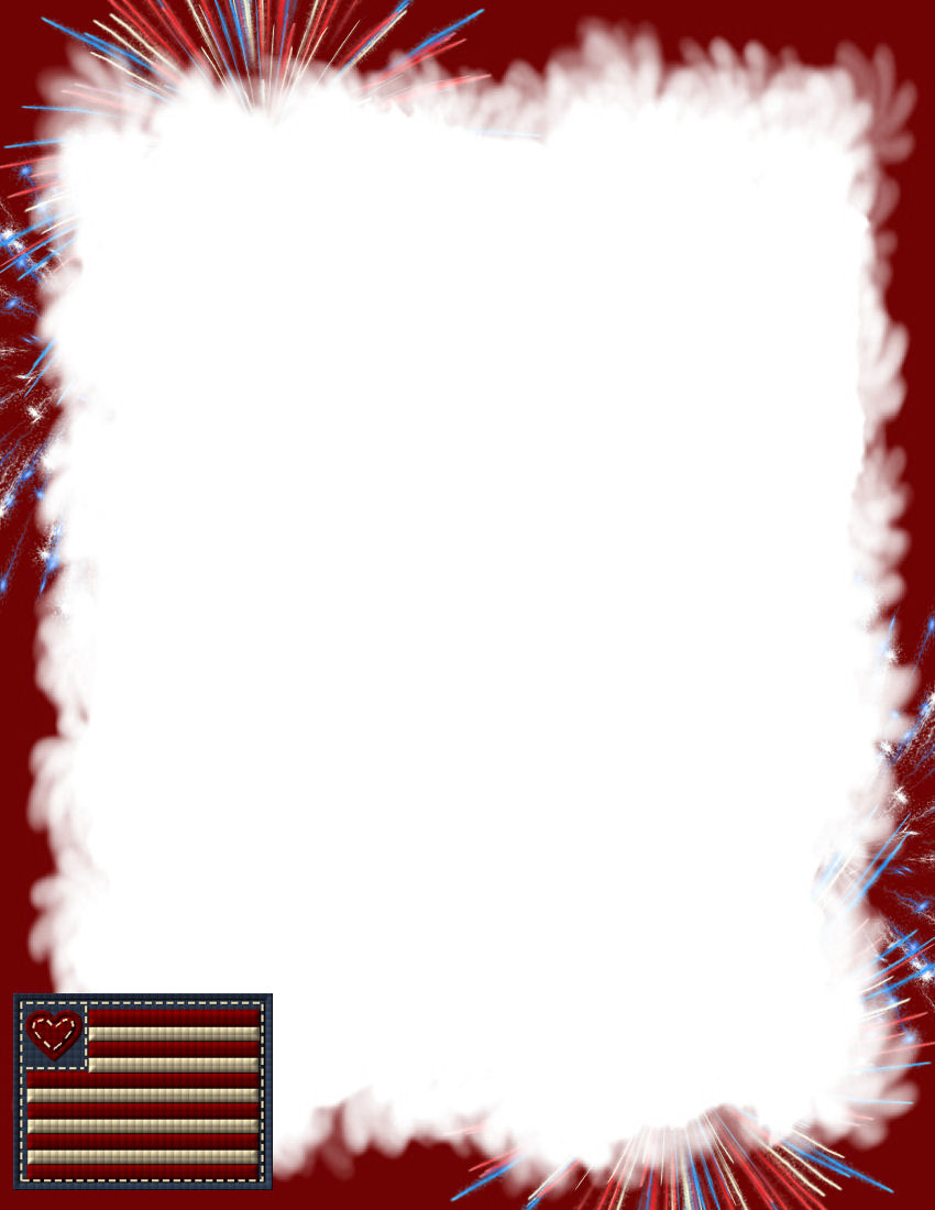 Patriotic Stationery Themes Page 1 regarding Free Printable Patriotic Writing Paper