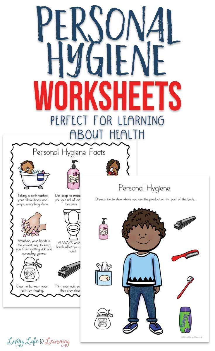 Personal Hygiene Worksheets For Kids intended for Free Printable Personal Hygiene Worksheets