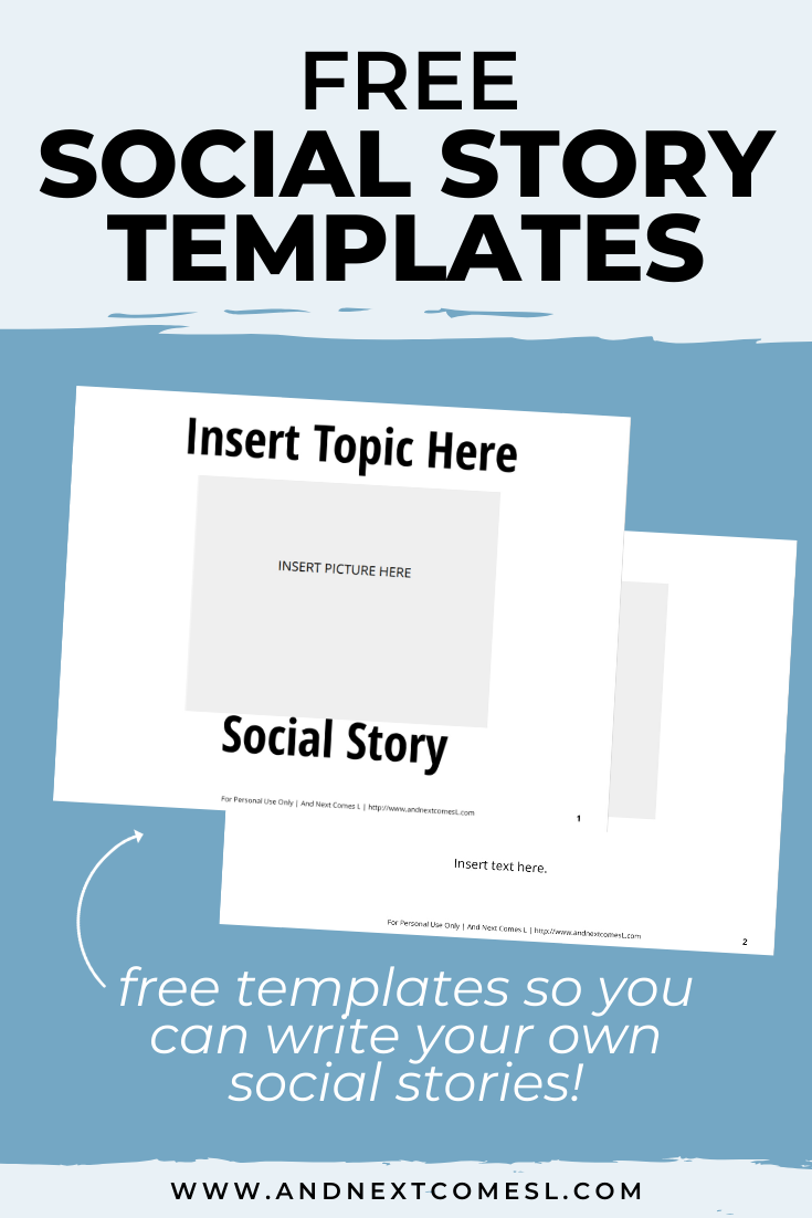 Pin On Ot: Social Emotional intended for Free Printable Social Story Template