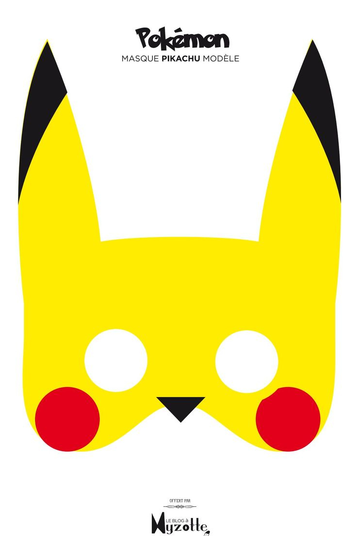 Pinmaya Boubaki On Πάρτι Γενεθλίων | Pokemon Masks, Pokemon for Free Printable Pokemon Masks