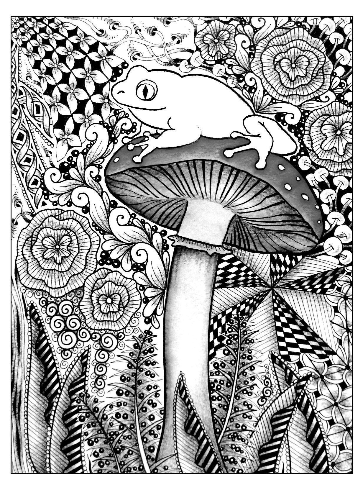 Pinterest with regard to Free Printable Trippy Coloring Pages