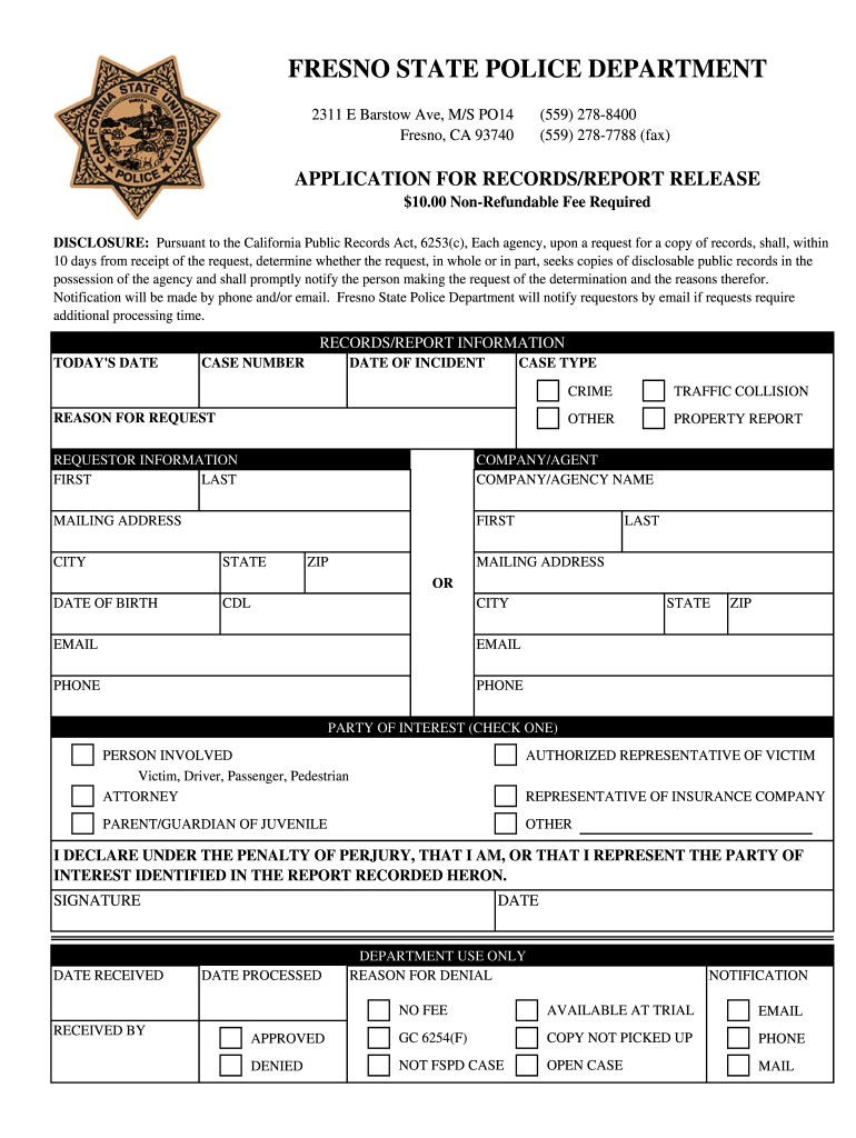 Police Report Template - Fill Online, Printable, Fillable, Blank with Free Printable Police Report