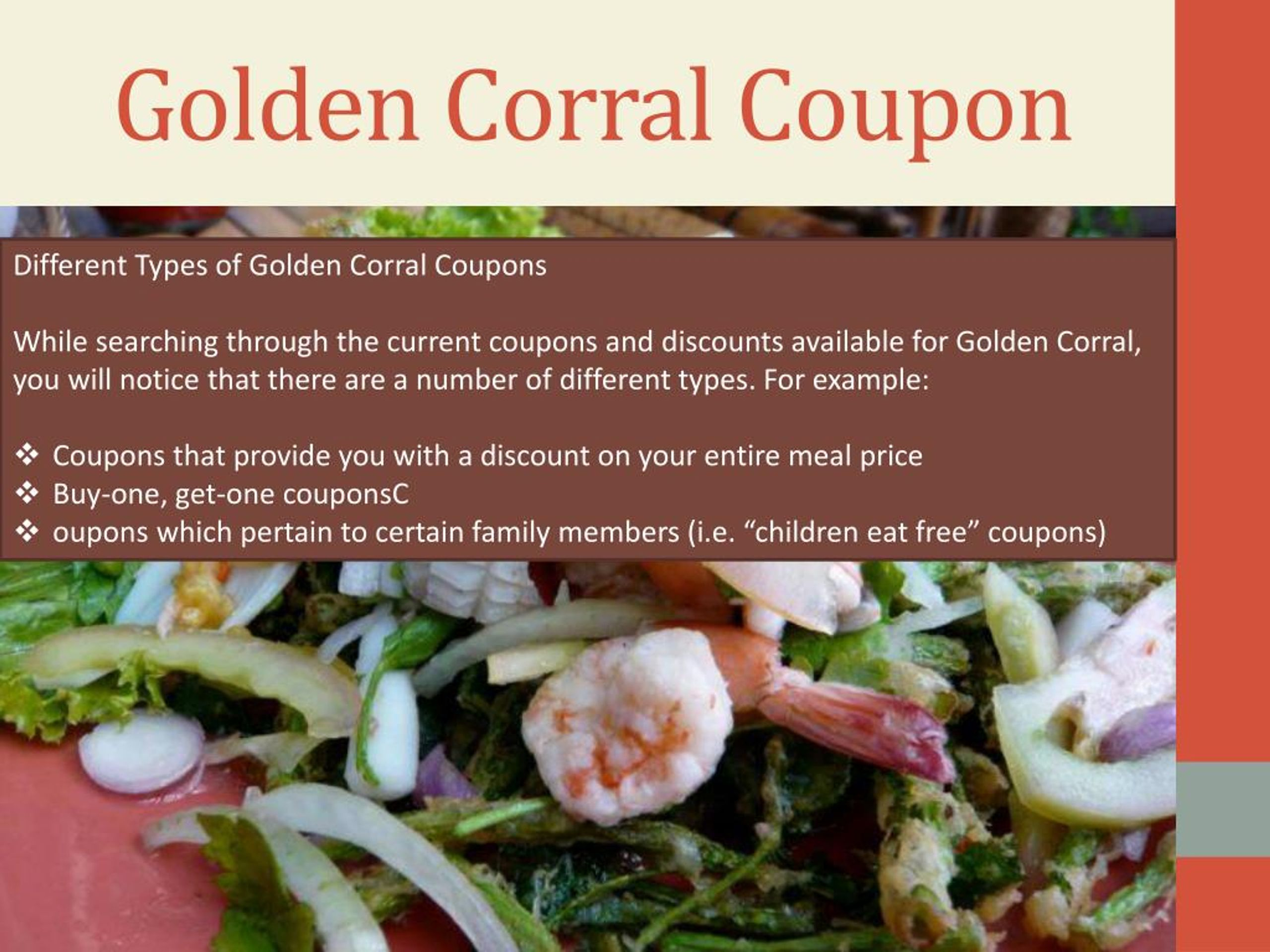 Ppt - Golden Corral Menu Prices Powerpoint Presentation, Free with regard to Golden Corral Coupons Buy One Get One Free Printable