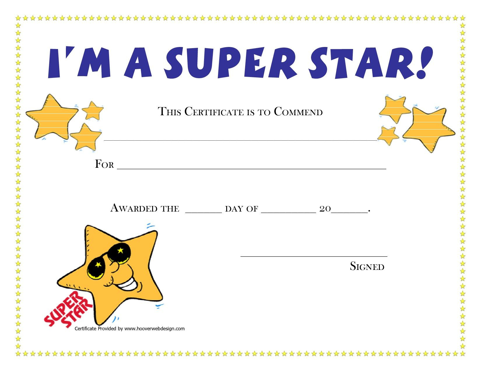 Printable Award Certificates For Students - Paul&amp;#039;S House | Free inside Free Printable Student Award Certificate Template